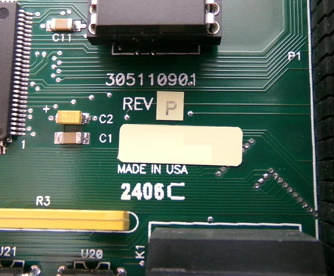 Used Ametek Process Instruments 305110901 Processor PCB CG1102 O2 Analyzer Working
