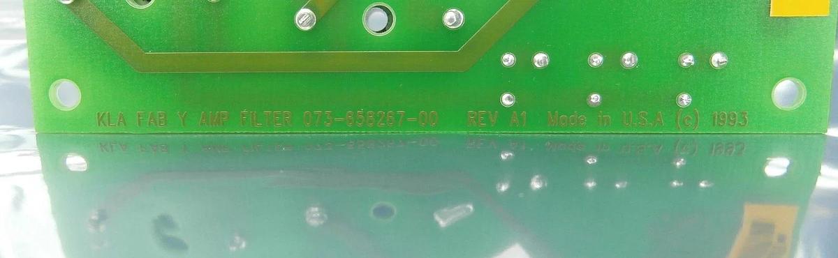 Used KLA Instruments 710-658268-20 Y AMP Filter Board PCB 073-658267-00 2132 Used