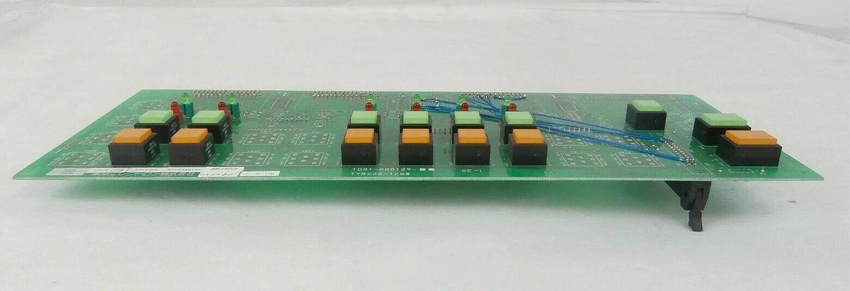 Used TEL Tokyo Electron 1D81-000129 Interface Panel PCB TYB222-1/SW Unity II Working