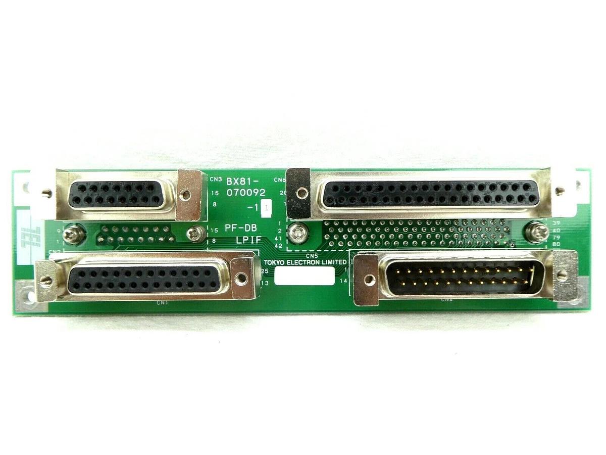 Used TEL Tokyo Electron BX81-070092-11 Interface PCB LPIF Trias Working Spare