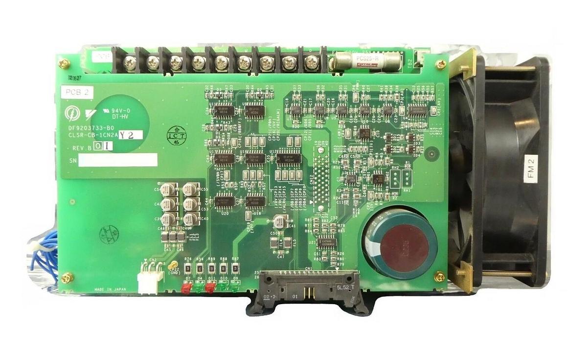 Used Yaskawa Electric CLSR-CB-1CN2AY2 Power Supply CLSR-CC-1CN2BY1 Nikon NSR Surplus