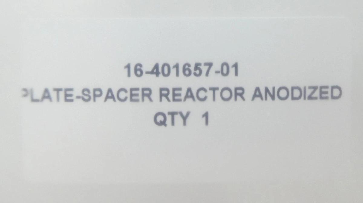 Novellus Systems 16-401657-01 Anodized Reactor Spacer Plate Lot of 3 New