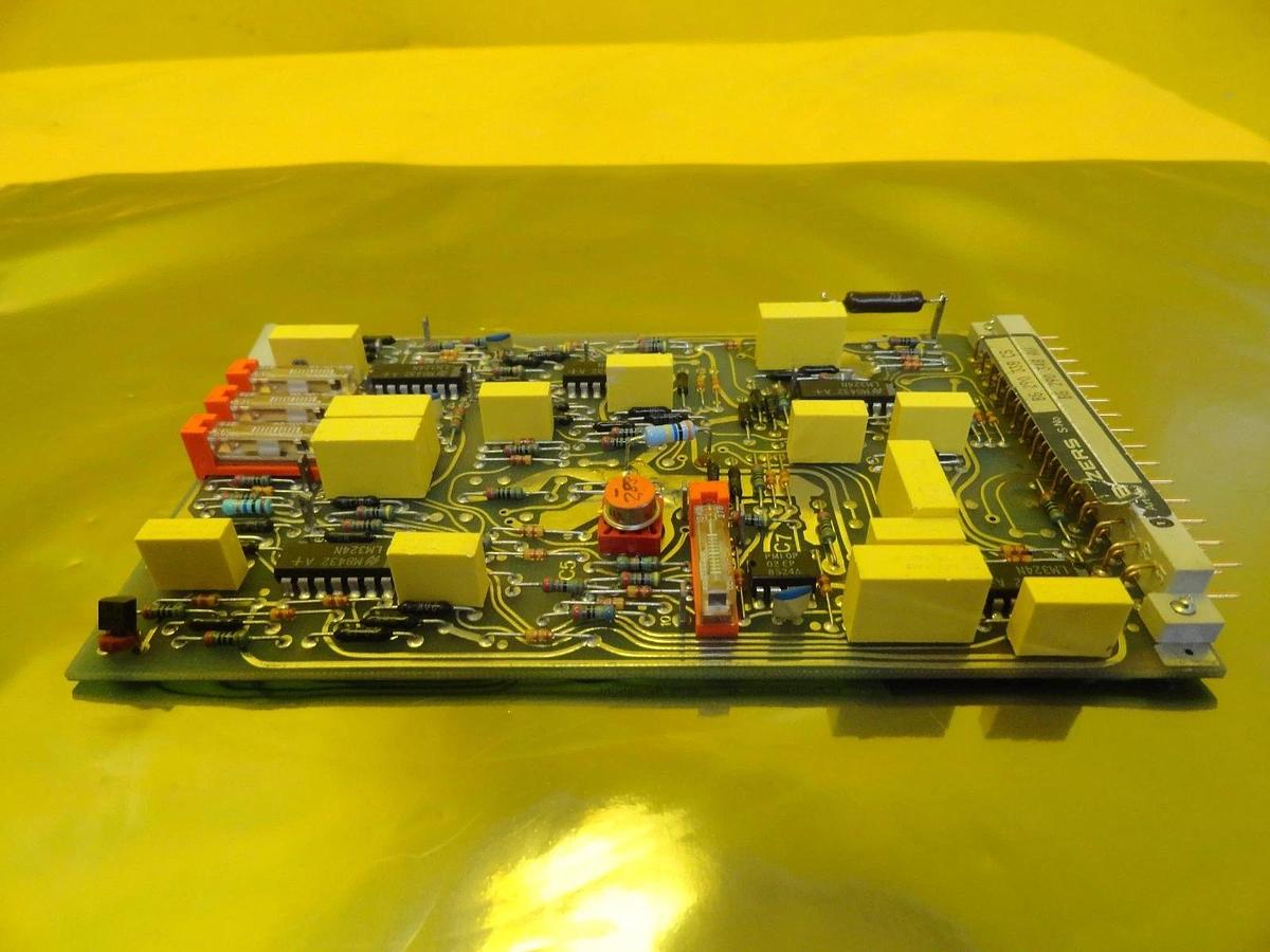 Used Balzers BG 290 348 AU Measuring Amplifier PCB Card BG290348AU Used Working