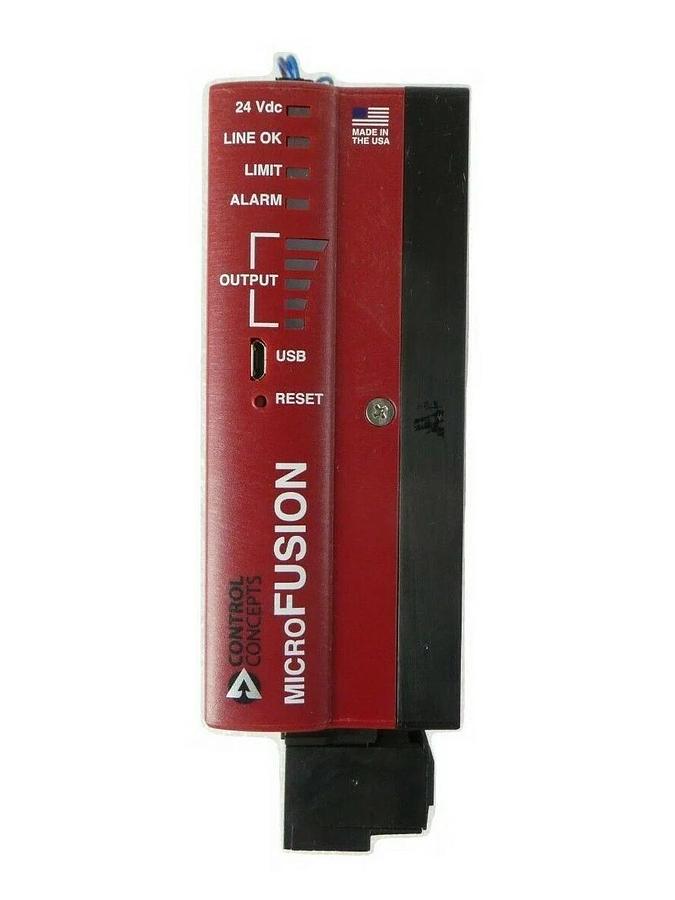 Used Control Concepts uF1HXTA0-16-L1000-E123 SCR Controller MicroFUSION Working
