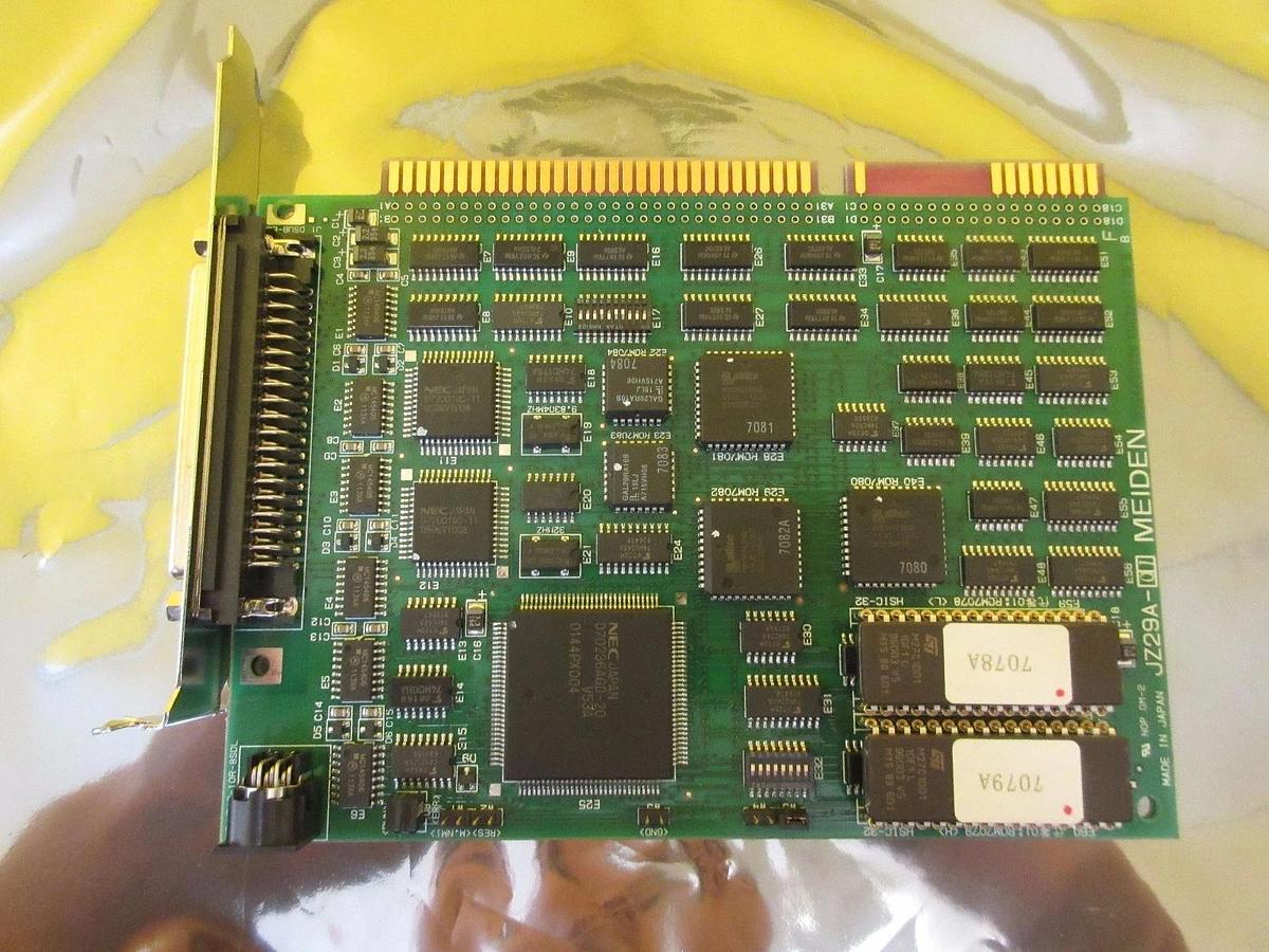 Used Meiden JZ29A-01 Network Interface Processor PCB Card Working Spare