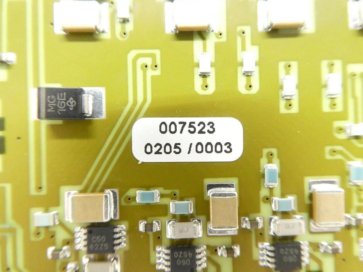 Used ASML 007523 0205/0003 Interface Board PCB 47154613 Working Surplus