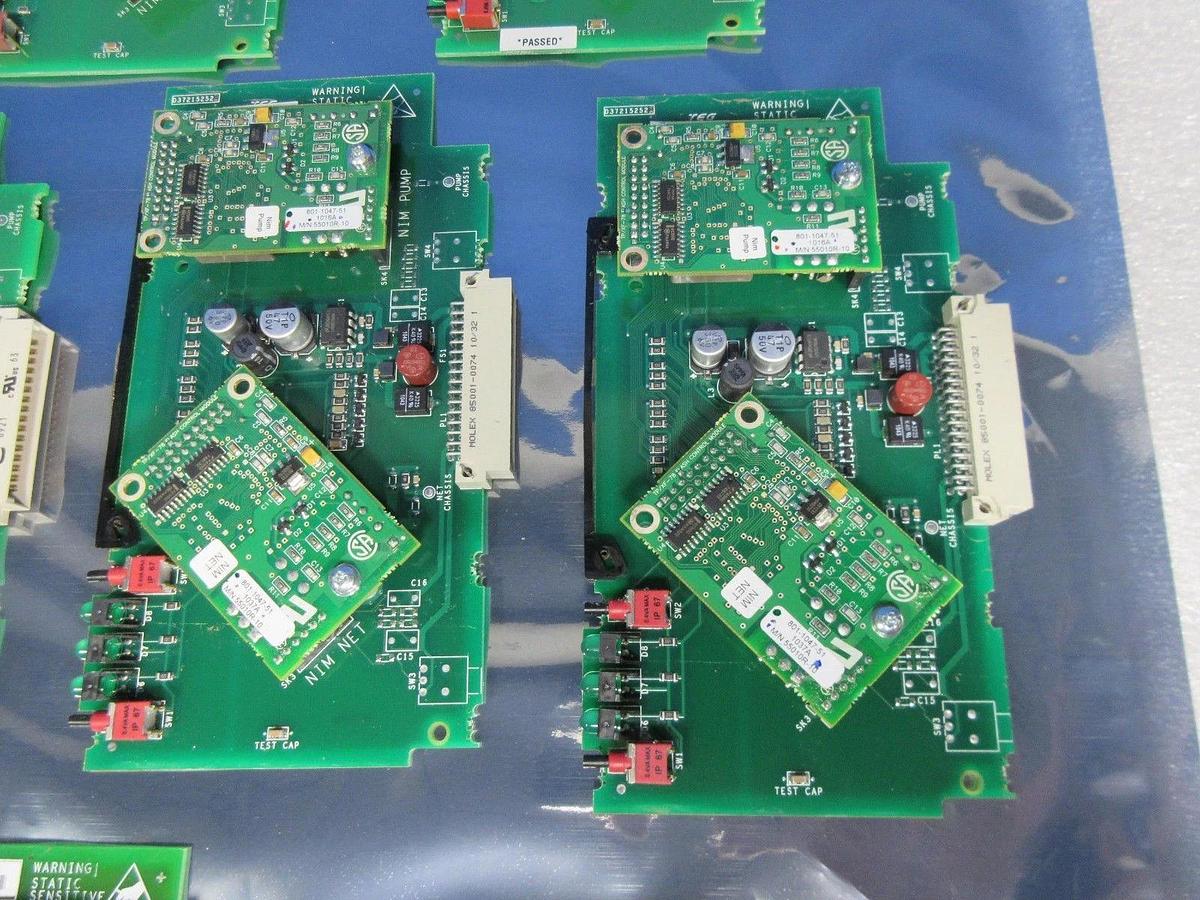 Used Edwards D37215252 INIM Cards 801-1047-51 Flash Control Lot of 13 Untested As-Is