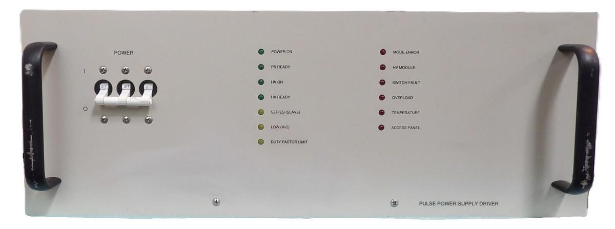 Used Varian E19290400 Pulse Power Supply Driver Module Working Surplus