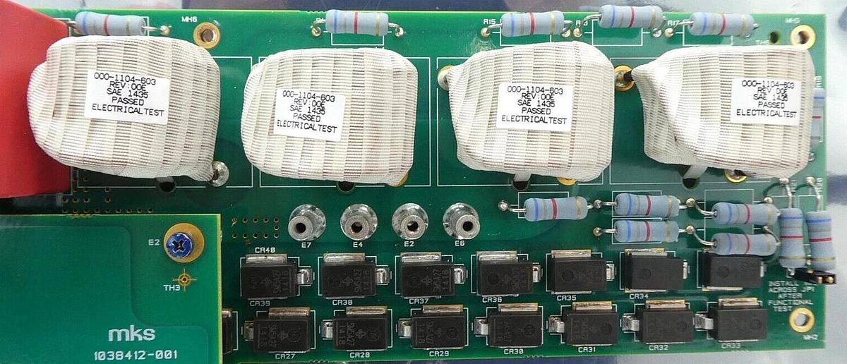 Used MKS Instruments 1038247-001 PCB 1038246-001 1038412-001 1038411-001 Optima RPG