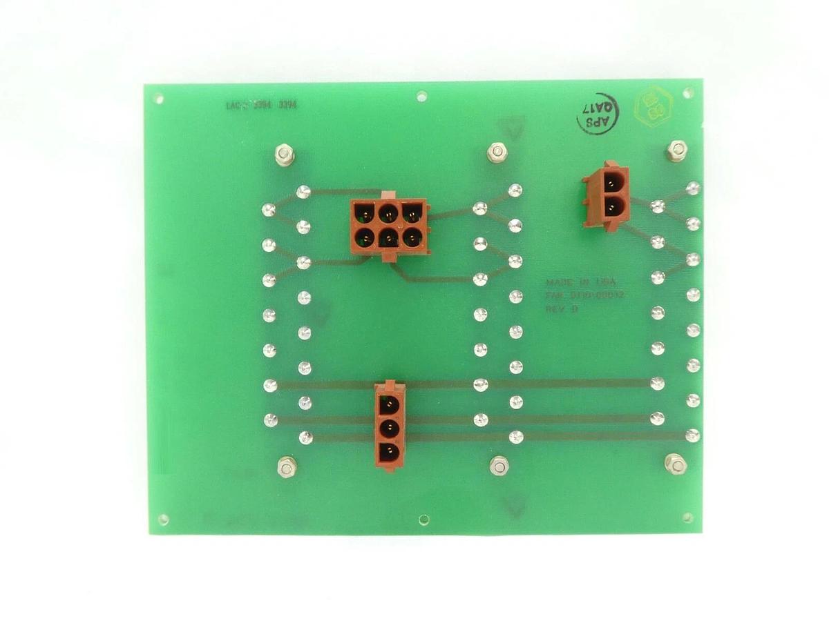 Used AMAT Applied Materials 0100-09012 Power Supply Backplane PCB P5000 Working Spare