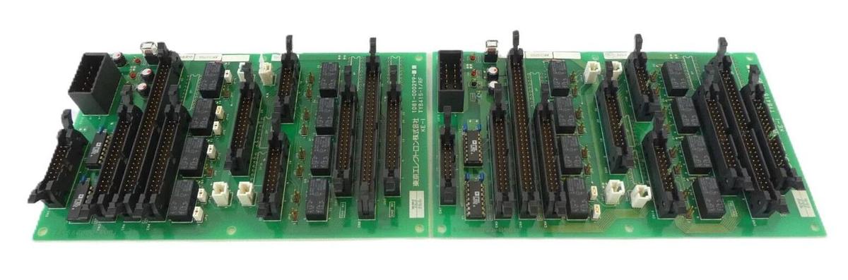 Used TEL Tokyo Electron 1D81-000299-16 Backplane Interface PCB TYB415-1/RF Lot of 2