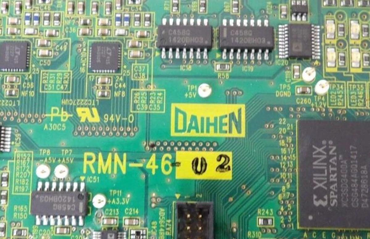 Used Daihen RMN-46 RF Auto Matcher PCB Board Assembly Y114006 Working Surplus