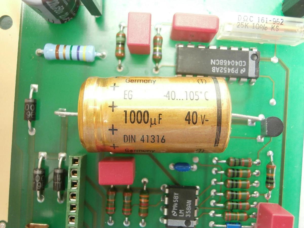 Used Leybold 200 30 475 Audio and Display Board PCB LH-PCB 23.7.87 UL 500 Working