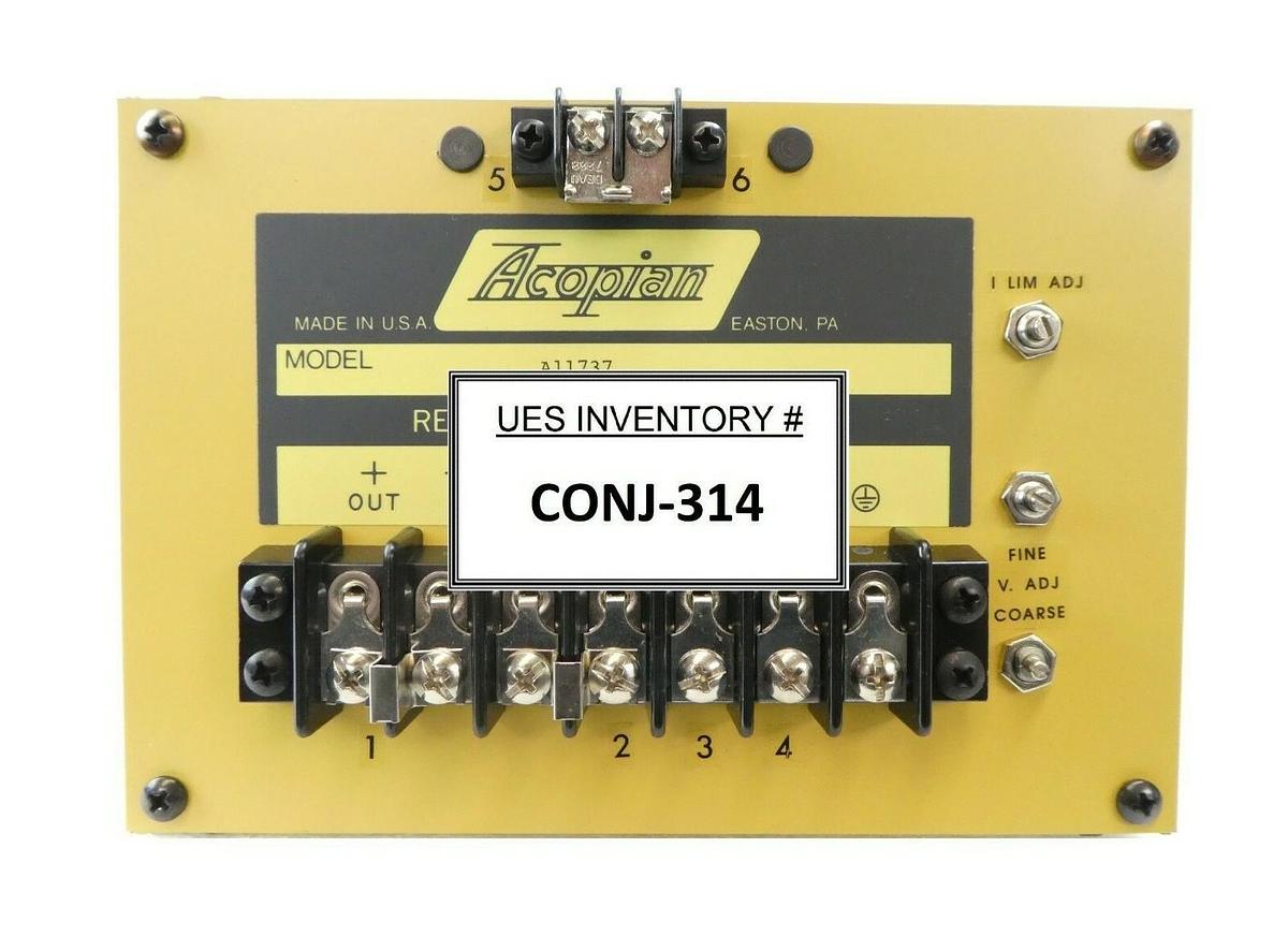 Acopian A11737 Power Supply Varian Semiconductor Equipment E21000122 New Surplus