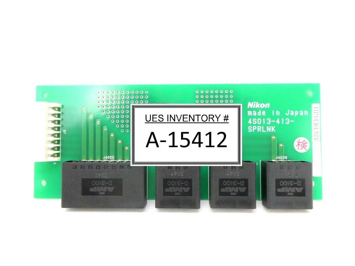 Used Nikon 4S013-413 SPRLNK PCB NSR-S307E DUV System Scanning Working Spare