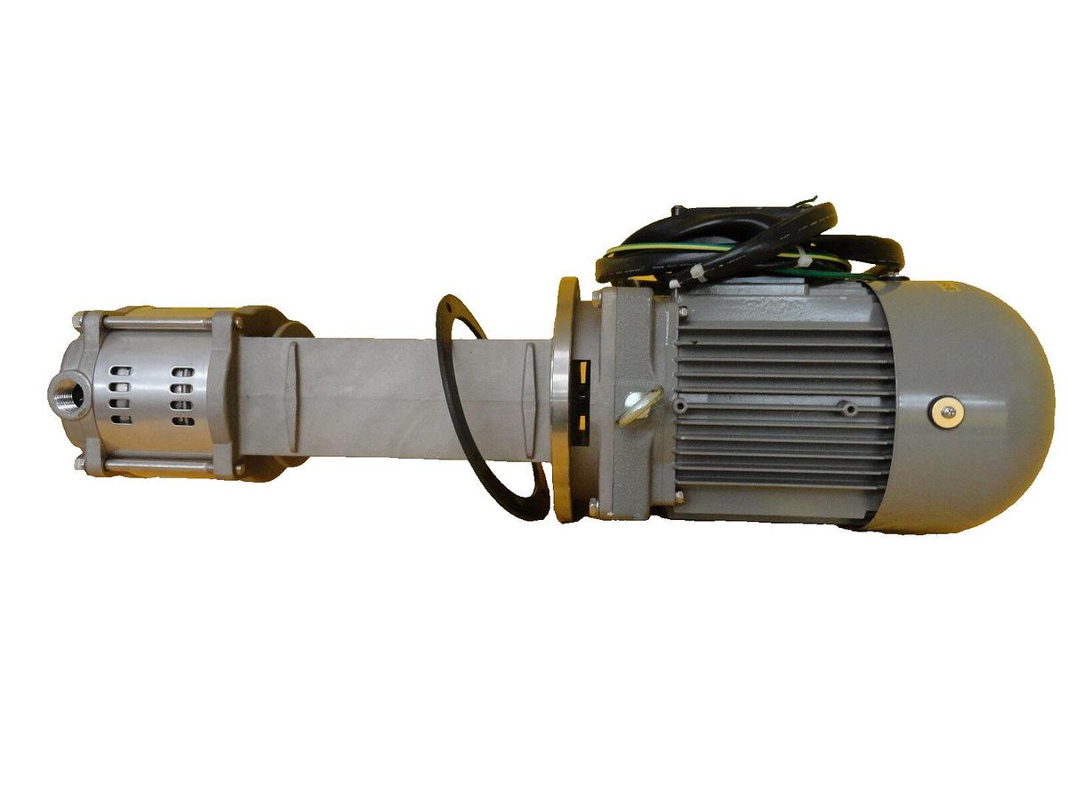 Used Sanso Electric PV2-4/4-BTBDK2 Wet Pit Type Centrifugal Pump Working Surplus