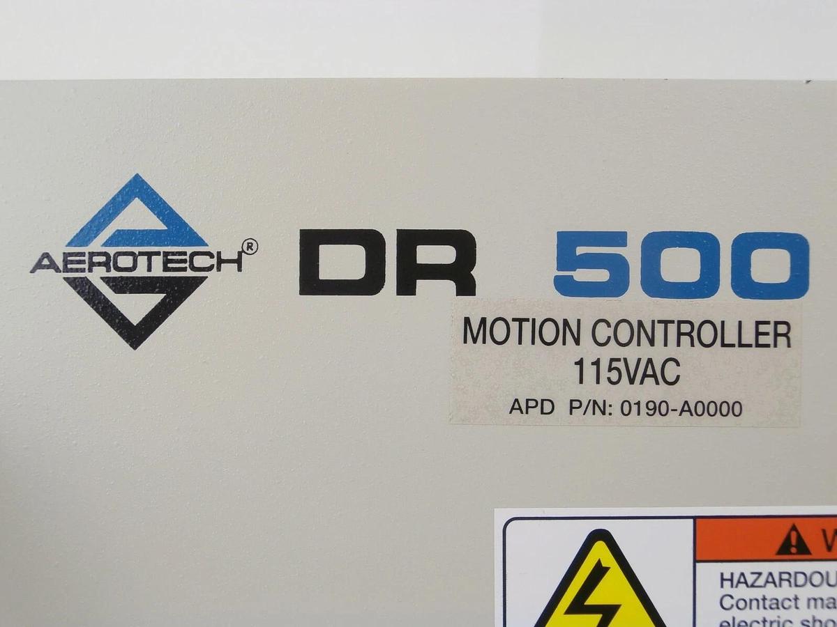 Used Aerotech ES13693-7 Stage Motion Controller DR 500 AMAT 0190-A0000 200mm Working