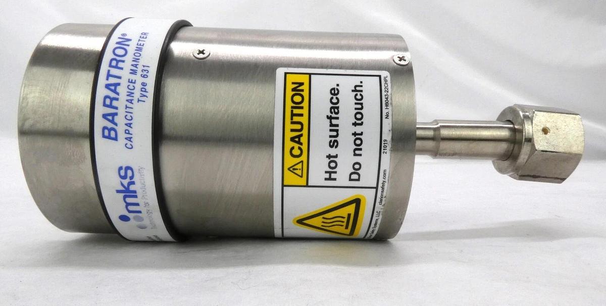 Used MKS Instruments 631D13T8FHBB Baratron Capacitance Manometer Type 631 Working
