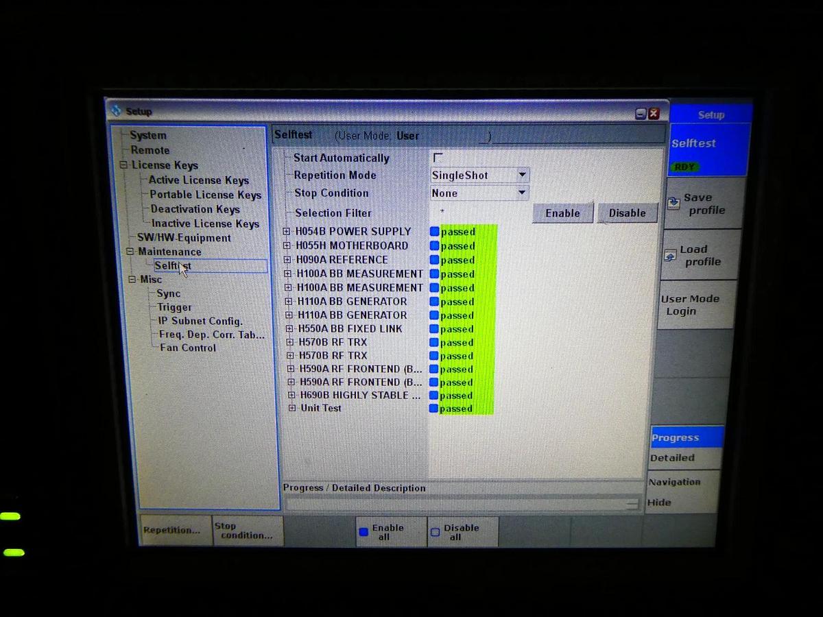 Used Rohde & Schwarz 1201.0002K50 Wideband Radio Comm Tester CMW 500 V 3.5.131
