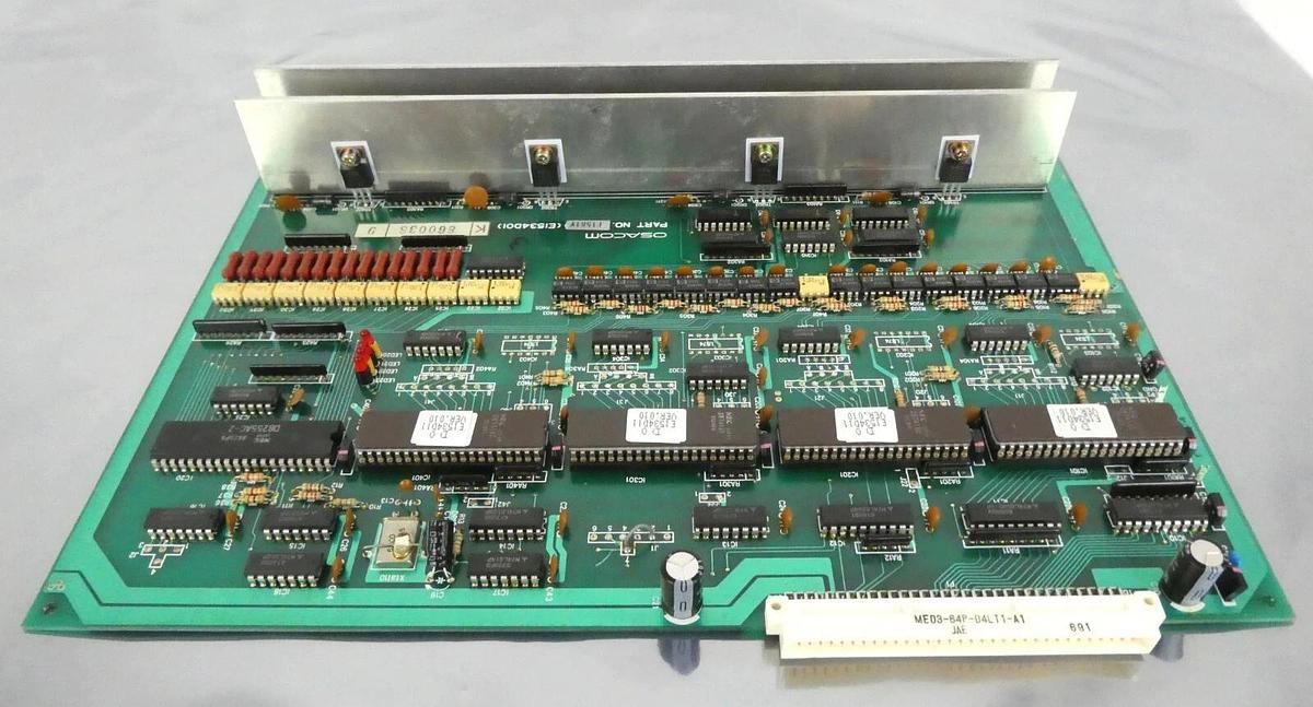 Used Osacom E1581Y 10 Step Motor Control PCB E1534D01 VSEA V82-810017 Working