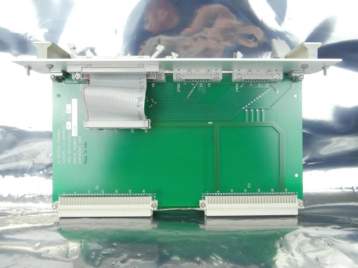 Used Ultratech Stepper 03-20-0221-02 General I/O Breakout II PCB Card Used Working