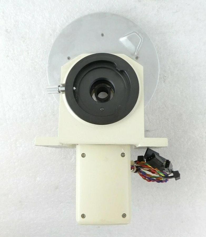 Used Nikon Microscope Turret Assembly with Mount OPTISTATION 3 & 7 2S700-409 Working