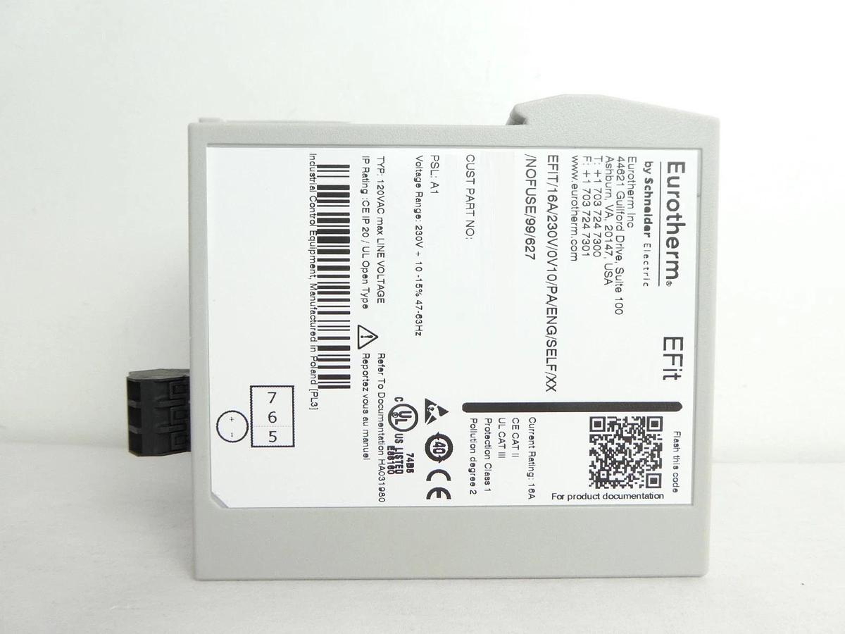 Eurotherm EFIT/16A/230V/0V10/PA/ENG/SELF/XX/NOFUSE/99/627 Power Controller New