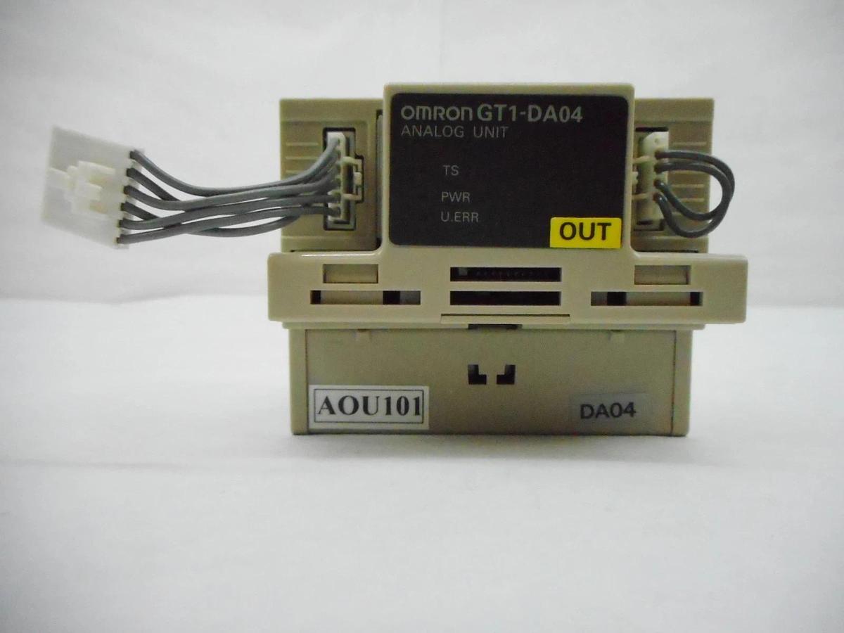 Used Omron GT1-DA04 Analog Unit PLC Module Reseller Lot of 4 Used Working