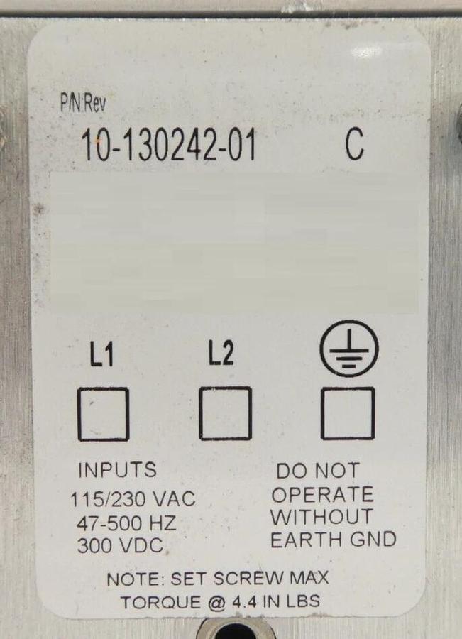 Used Vicor 10-130243-01 MegaPAC Power Supply MP2-743507-G 10-130242-01 Working Spare