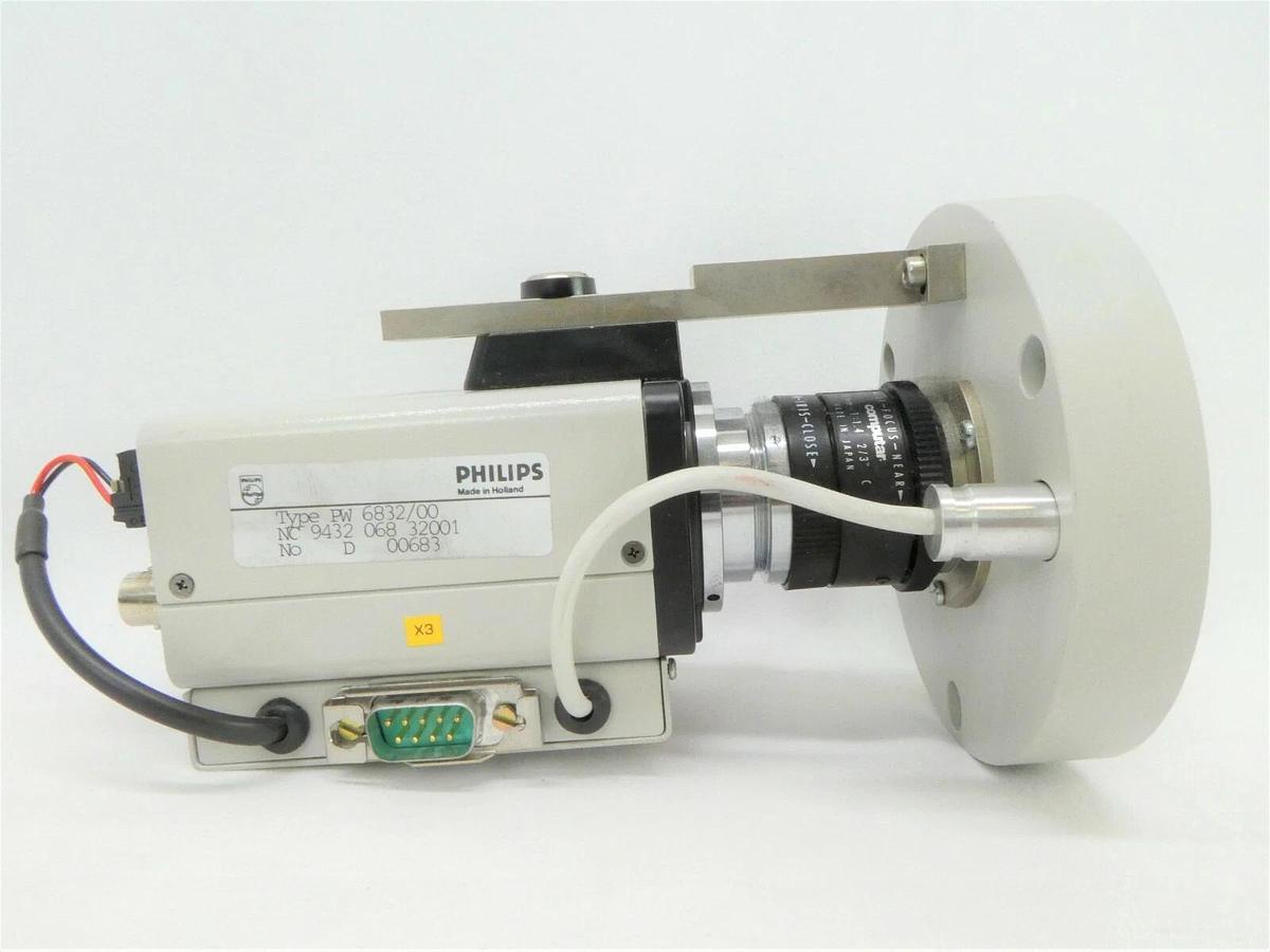 Used Philips PW 6832/00 CCD Inspection Camera NC 9432 068 32001 FEI XL 30 Working