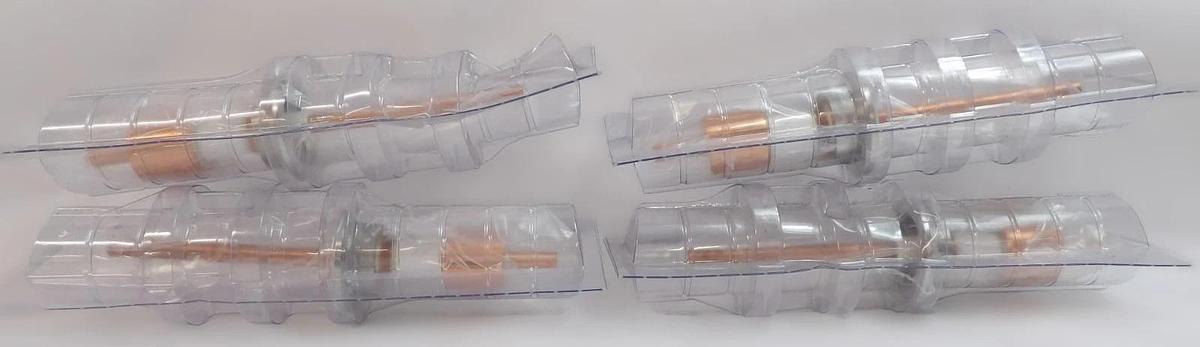 Used Kurt J. Lesker FTT1013378B RF Feedthrough KF Flanged Reseller Lot of 4 New