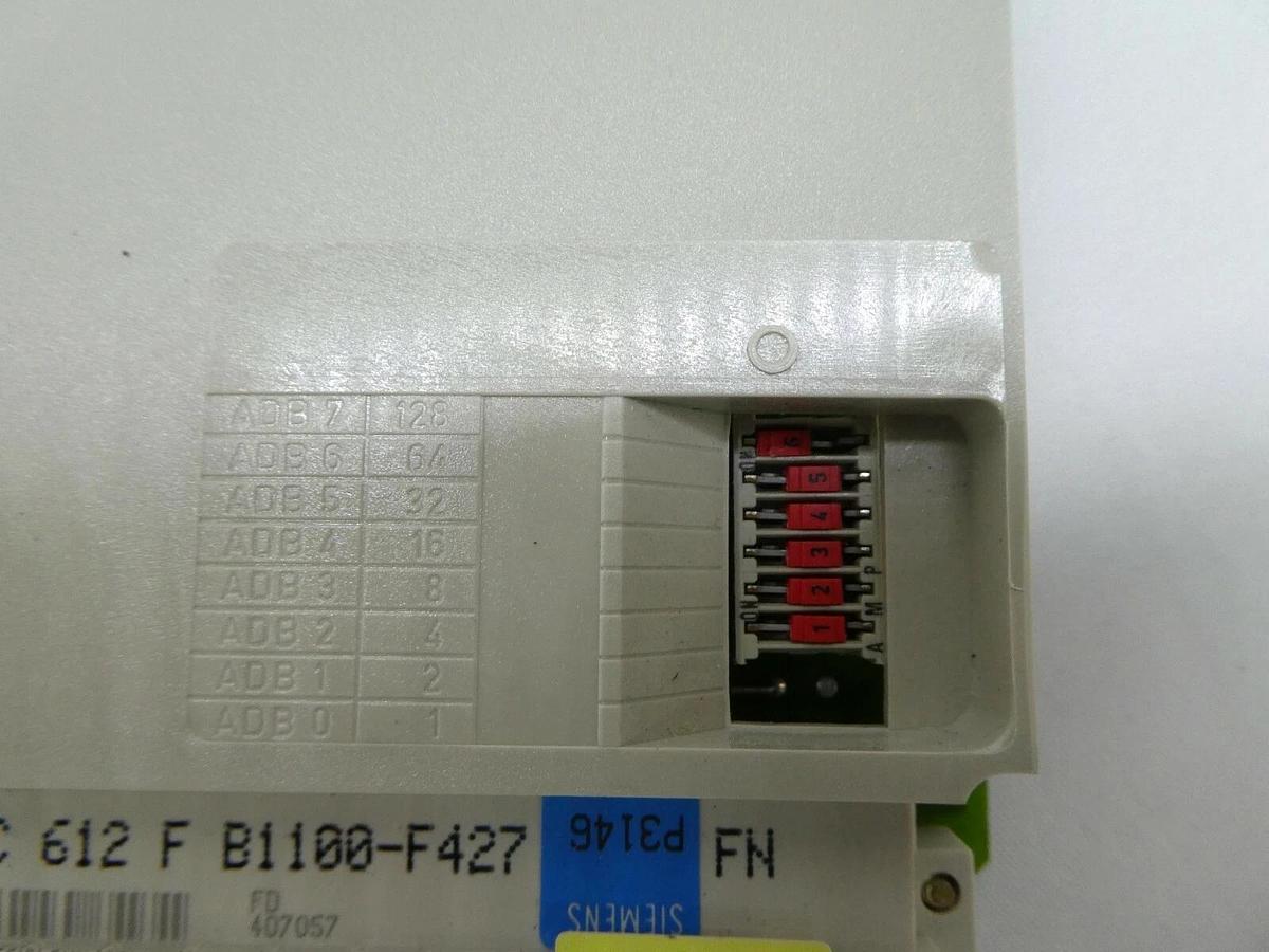 Used Siemens 6ES5460-4UA13 Analog Output PCB Card SIMATIC VP FD Balzers Unaxis Spare