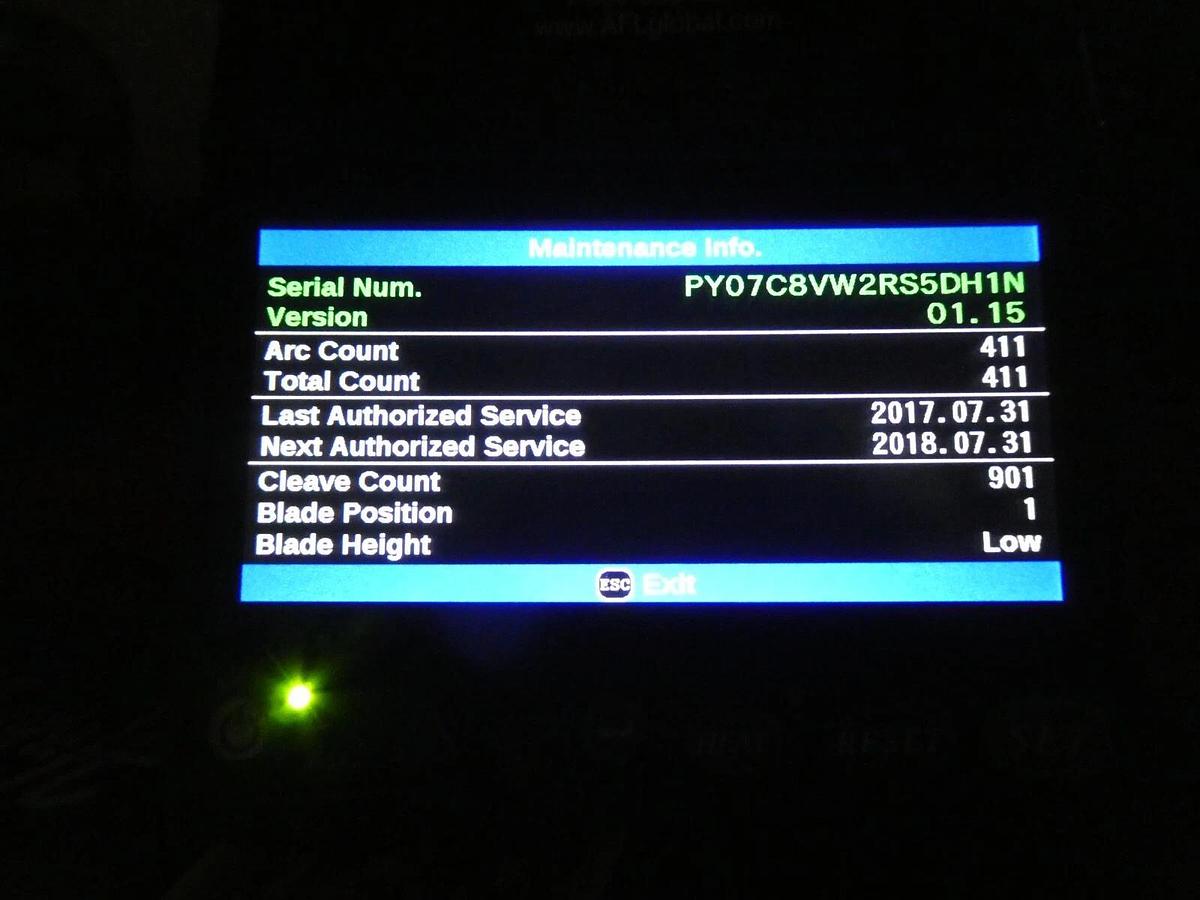 Used Fujikura 12S Fiber Optic Fusion Splicer Version 01.15 Working