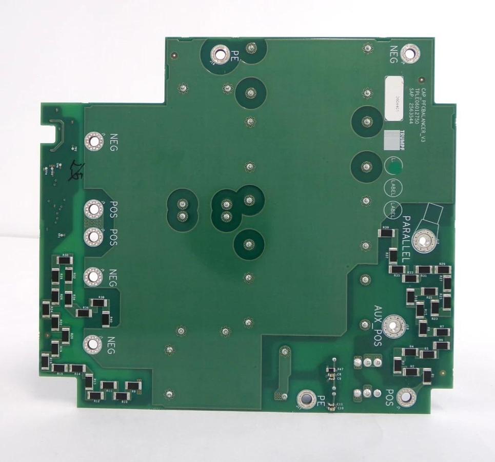 Used Trumpf Huttinger 2604401 PCB CAP PFCBALANCER V3 TruPlasma HV Pulse 35 Working