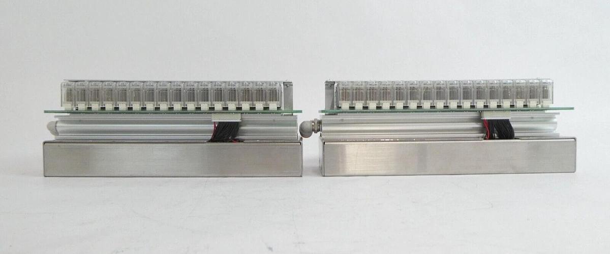Used SMC IN587-16 16-Port Pneumatic Manifold Assembly Reseller Lot of 6 Working