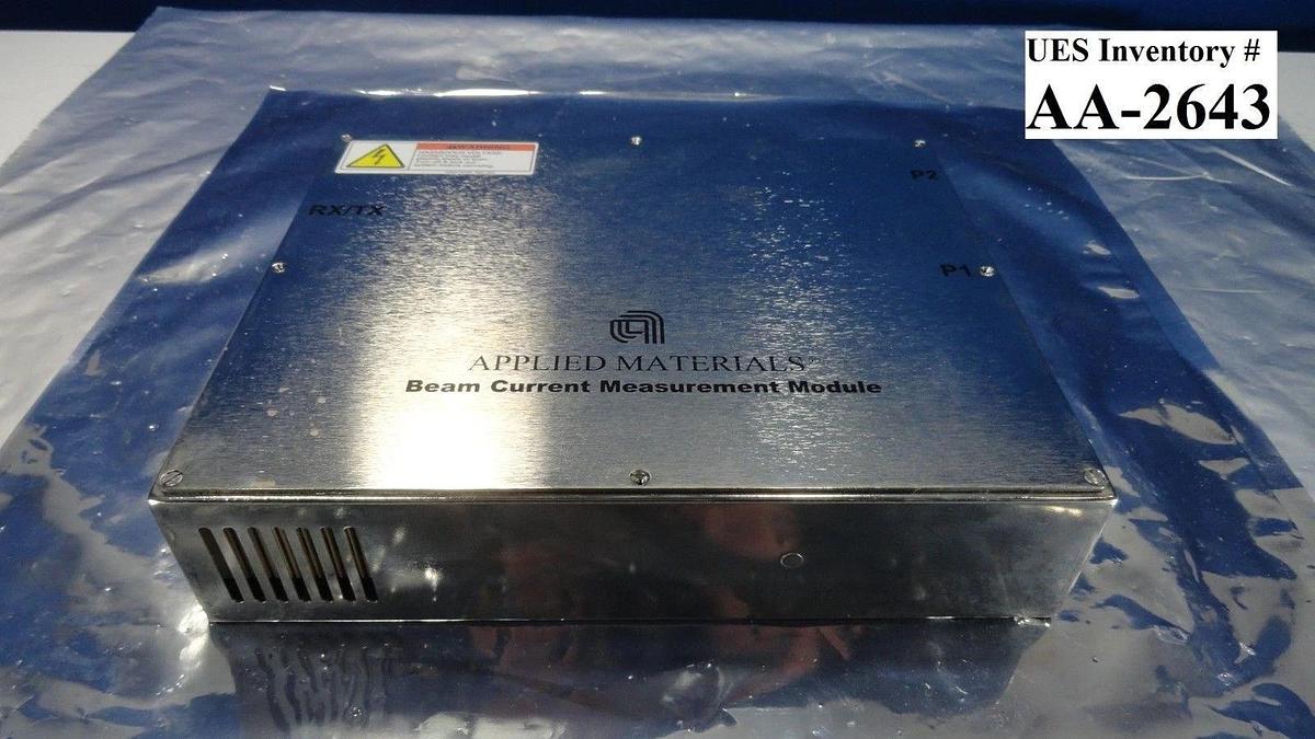 Used AMAT Applied Materials 9090-01247 Beam Current Measurement Module RX/TX Used