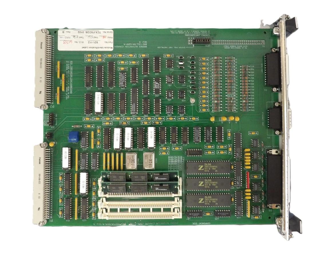Used Brooks Automation BRD-T2ULTRA-COMP-A Interface PCB Card TCX FXCO8 Working