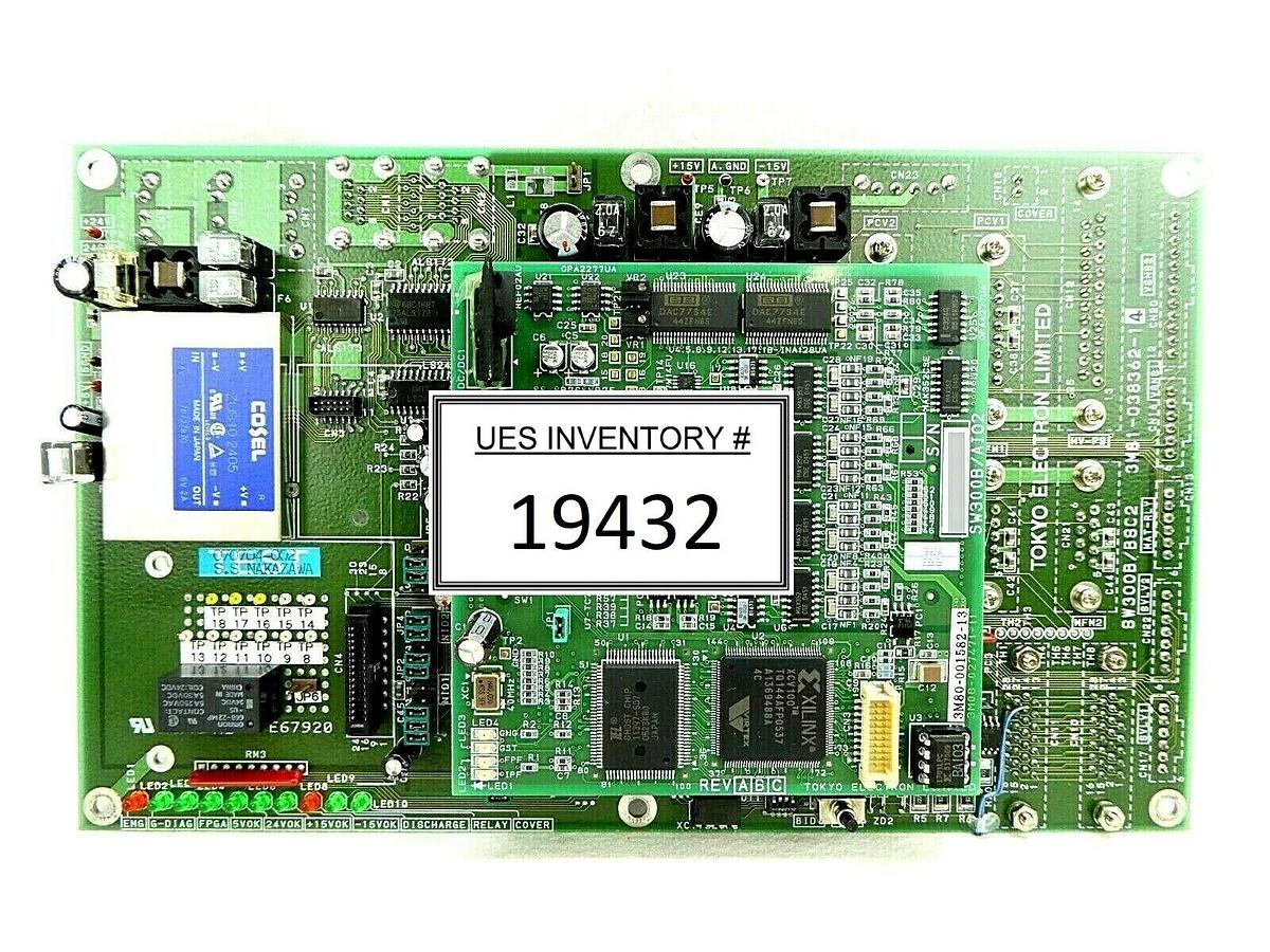 Used TEL Tokyo Electron 3M81-038362-14 Board PCB 3M80-001582-13 Trias System Working