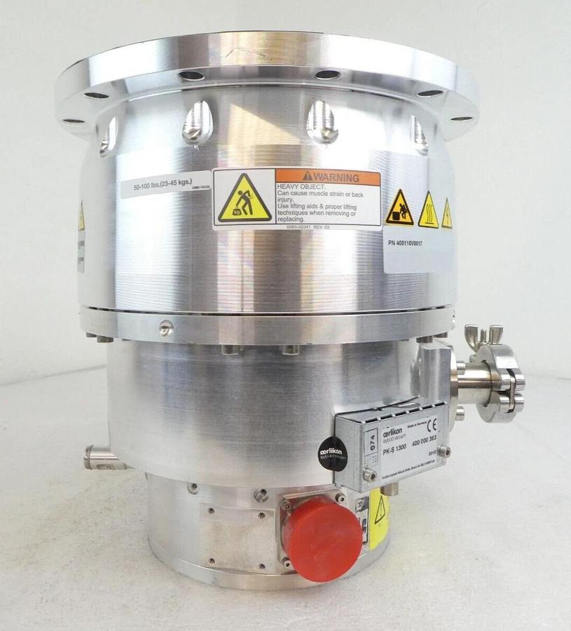 Used TURBOVAC MAG W 1300 C Leybold 400110V0017 Turbomolecular Pump Tested Working