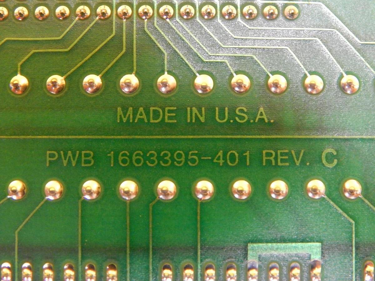 Used Delta Design 1663396-501 68K Parallel Interface Buffer Board PCB Used Working