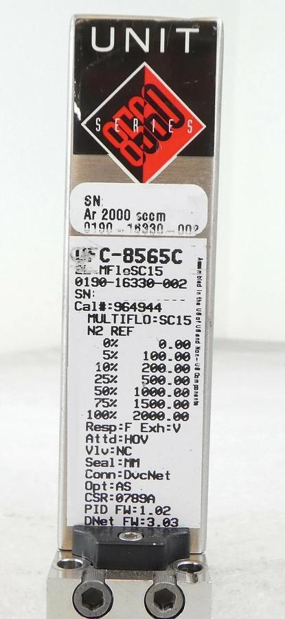 Used Celerity UFC-8565C Mass Flow Controller UNIT Lot of 6 AMAT 0190-16330 Working