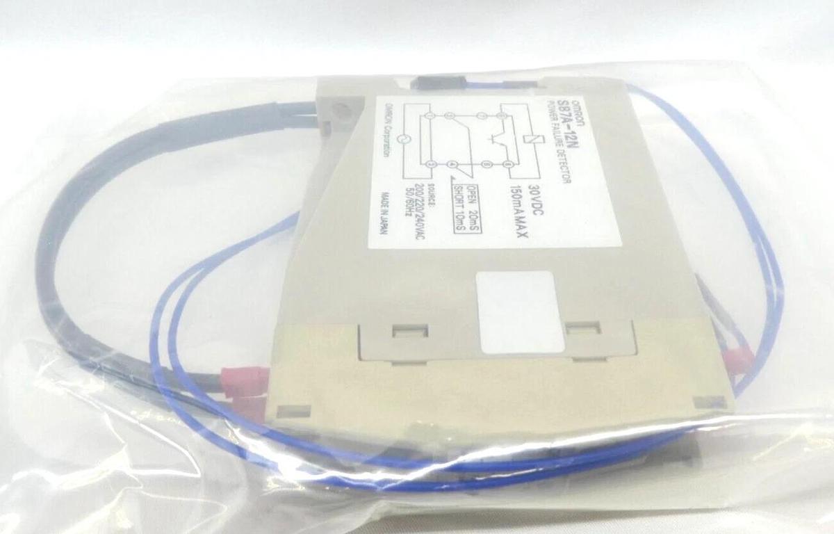 Omron S87A-12N Power Failure Detector TEL Tokyo Electron 3R86-002667-12 New