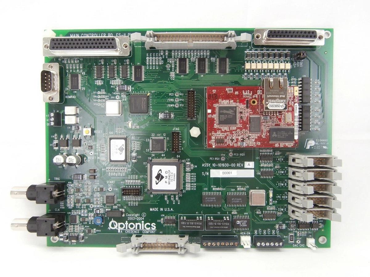 Used Optonics 10-101930-00 Main Controller Board PCB ES-II PLUS Credence Working