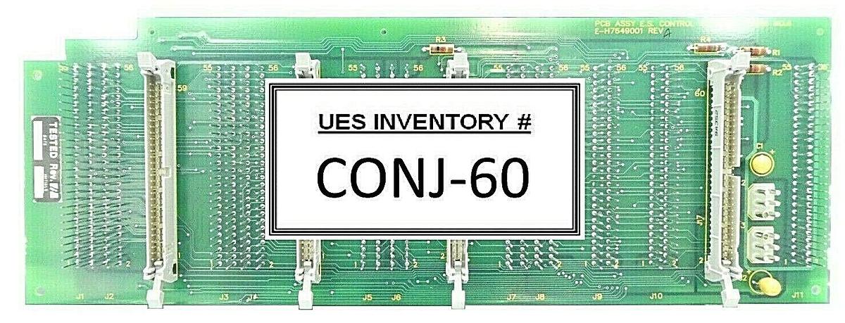 Used Varian VSEA E-H7649001 E.S. Control Interconnection No. 6 PCB Working Surplus