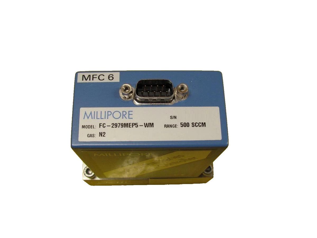 Used Millipore Tylan 2979 Series MFC Surface Mount N2 Reseller Lot of 6 Spare Surplus