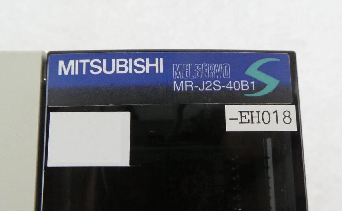 Used Mitsubishi Electric MR-J2S-40B1-EH018 AC Servo Driver MELSERVO Working Surplus