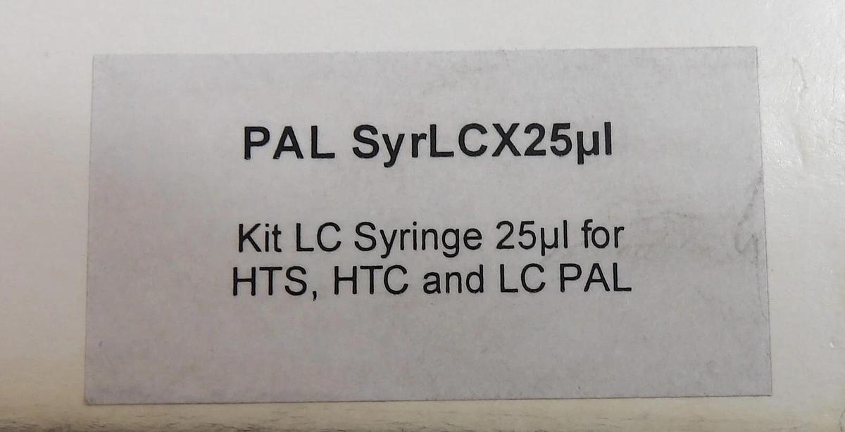 Used CTC Analytics PAL SyrLCX25µL X-Type Syringe Autosampler Kit Lot of 5 New