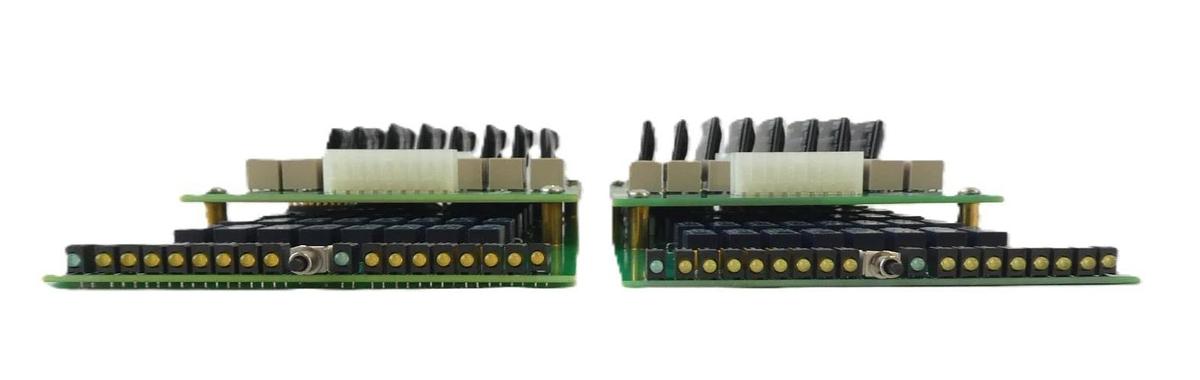 Used AMAT Applied Materials 0100-02745 Gas Heater Control PCB 0100-01911 Lot of 2