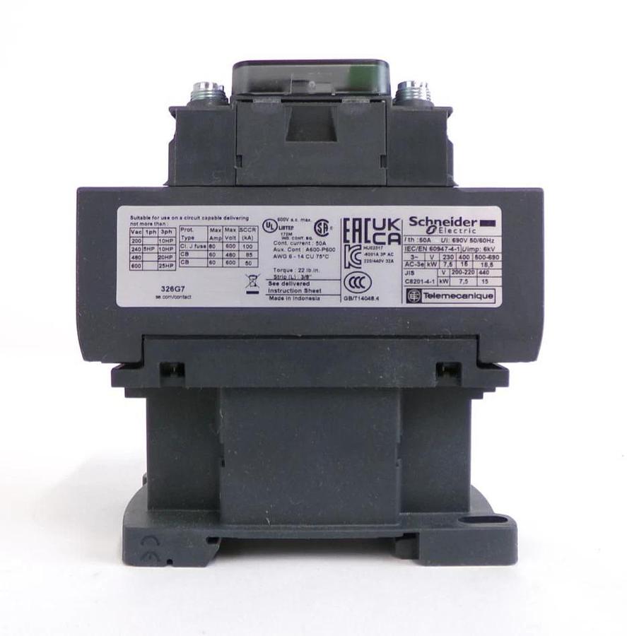 Schneider Electric LC1D326G7 Contactor LC1D TeSys Deca Reseller Lot of 4 New