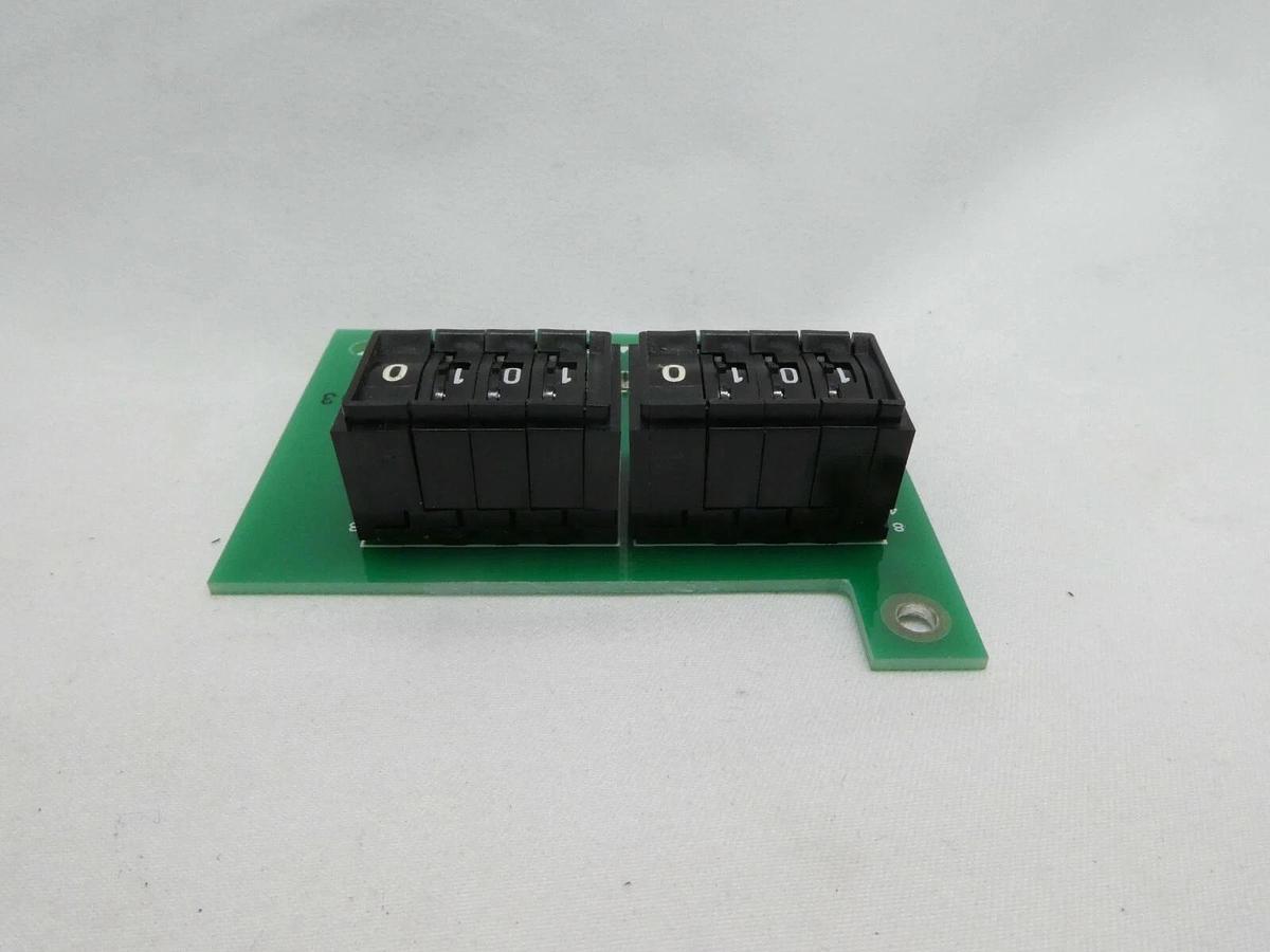 Used Hitachi Kokusai Denki 4CD01063 Mechanical Dial Counter PCB Mikro Sonic Working